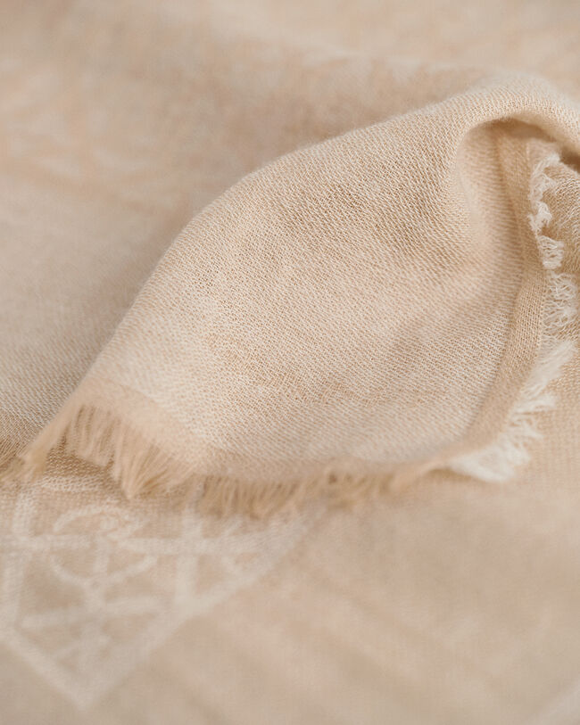 G Patterned lichtgewicht geweven sjaal