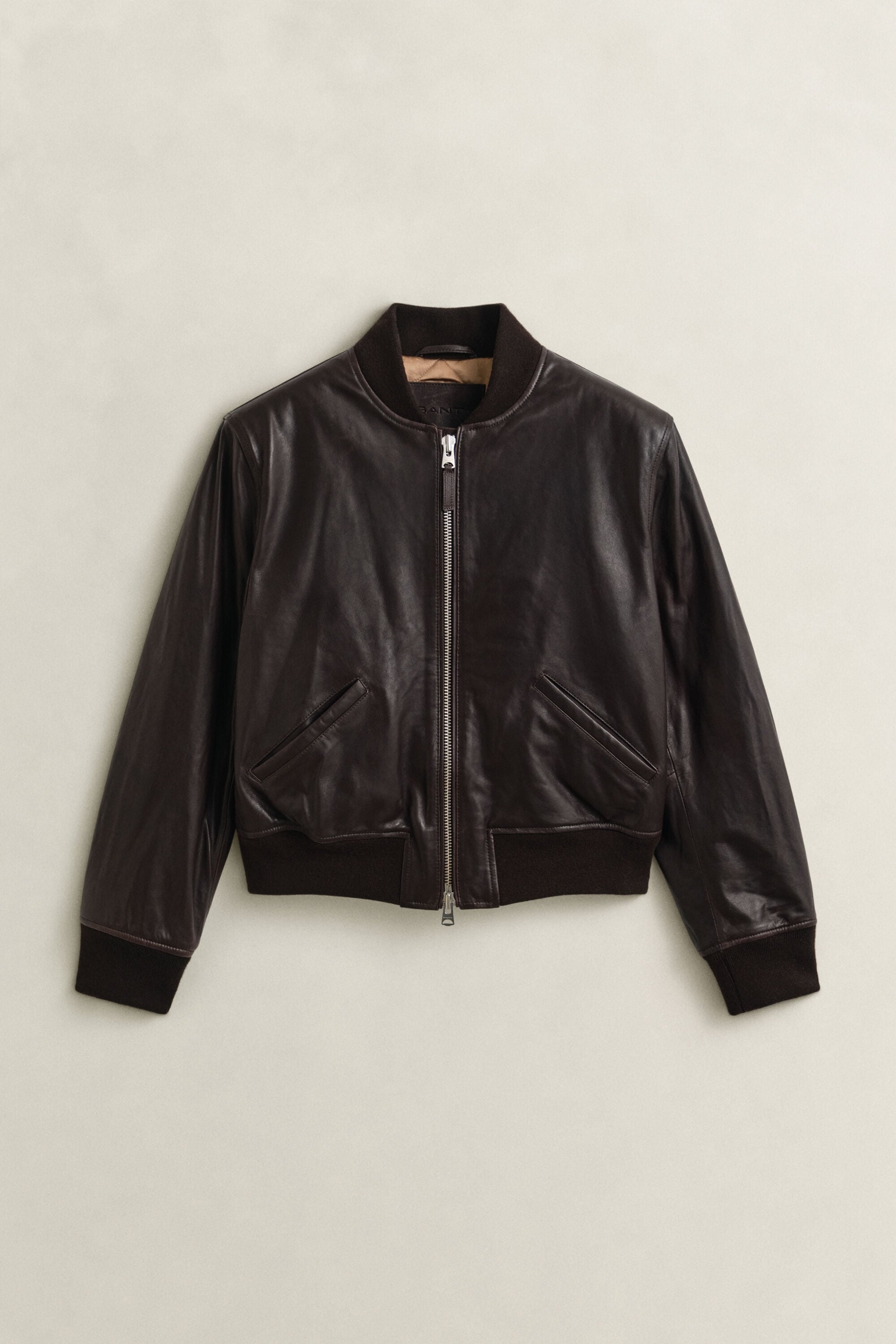 Blouson aviateur en cuir