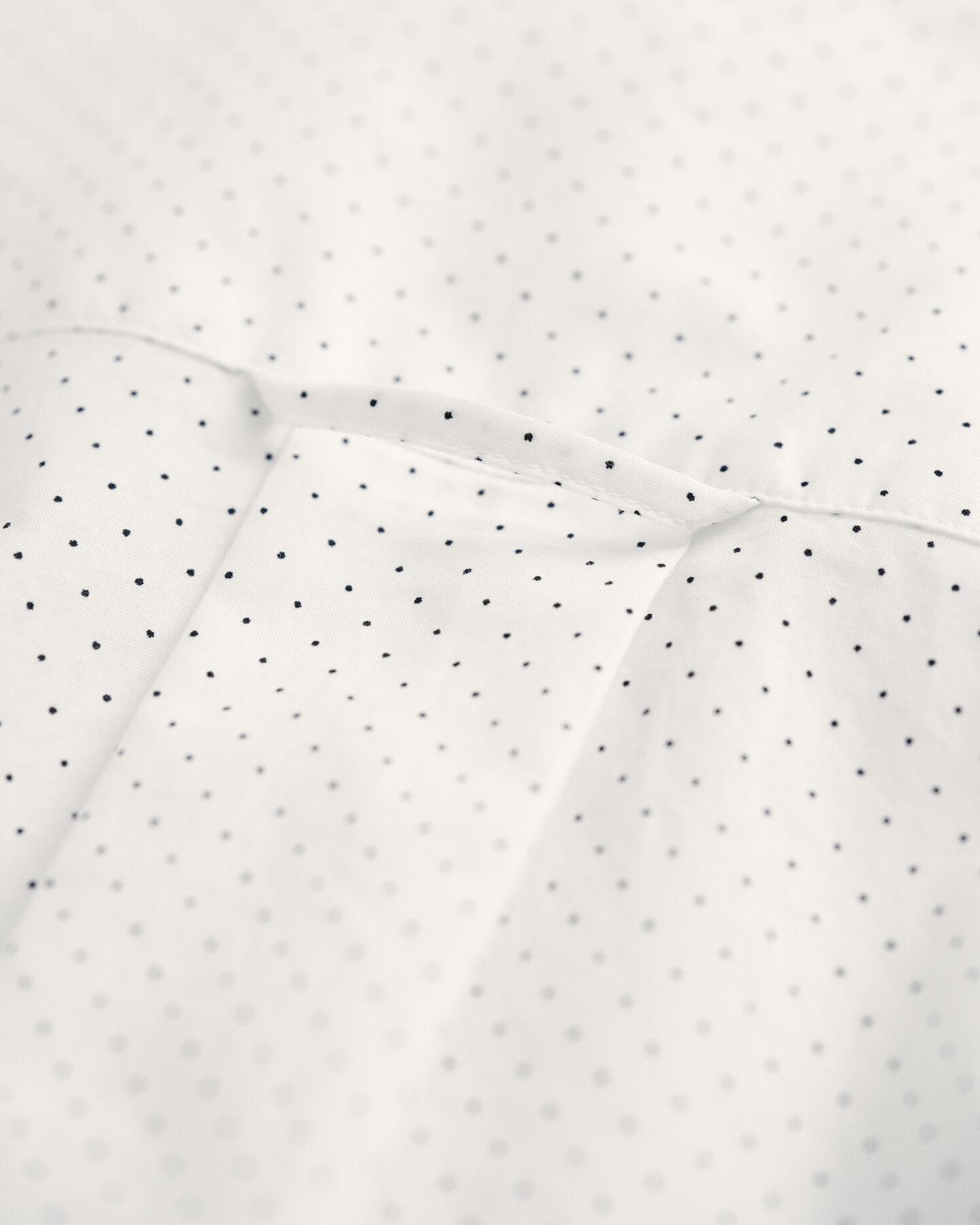 Regular Fit Micro Dot overhemd van poplin