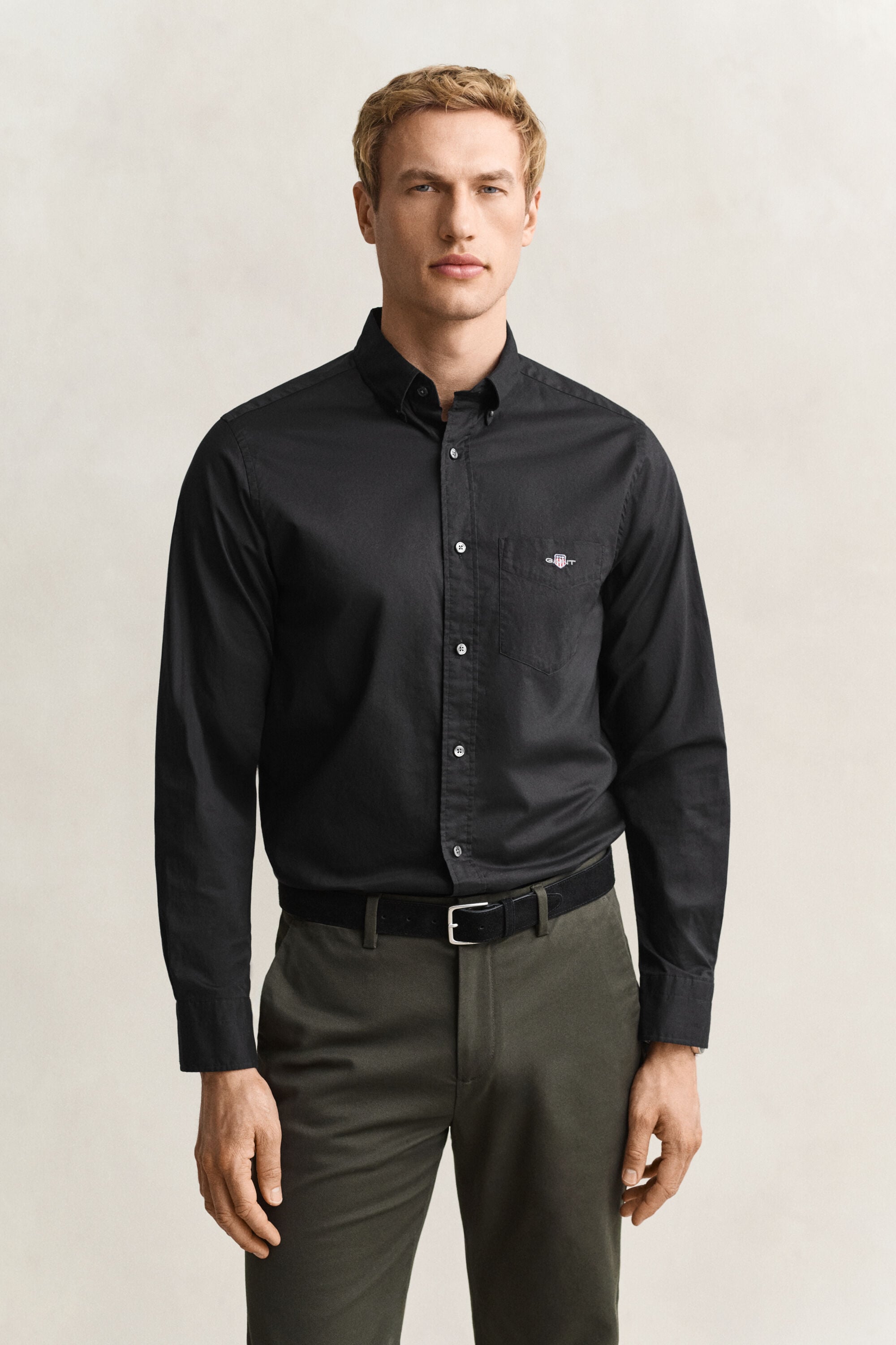 Classic Regular poplin hemd