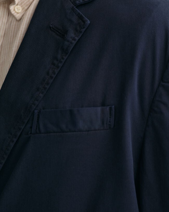 Kostuumblazer van katoen