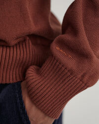 Trui met ronde hals van Supima-katoen