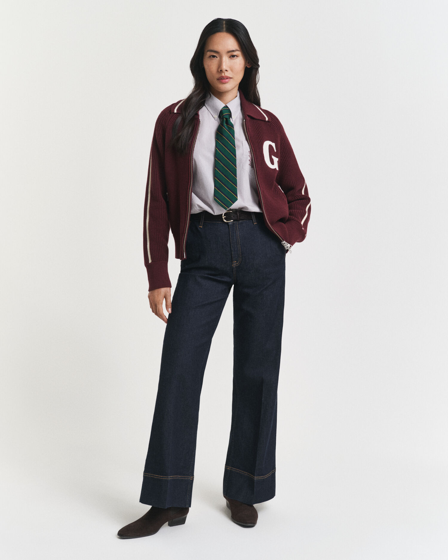 GANT Varsity vest met rits