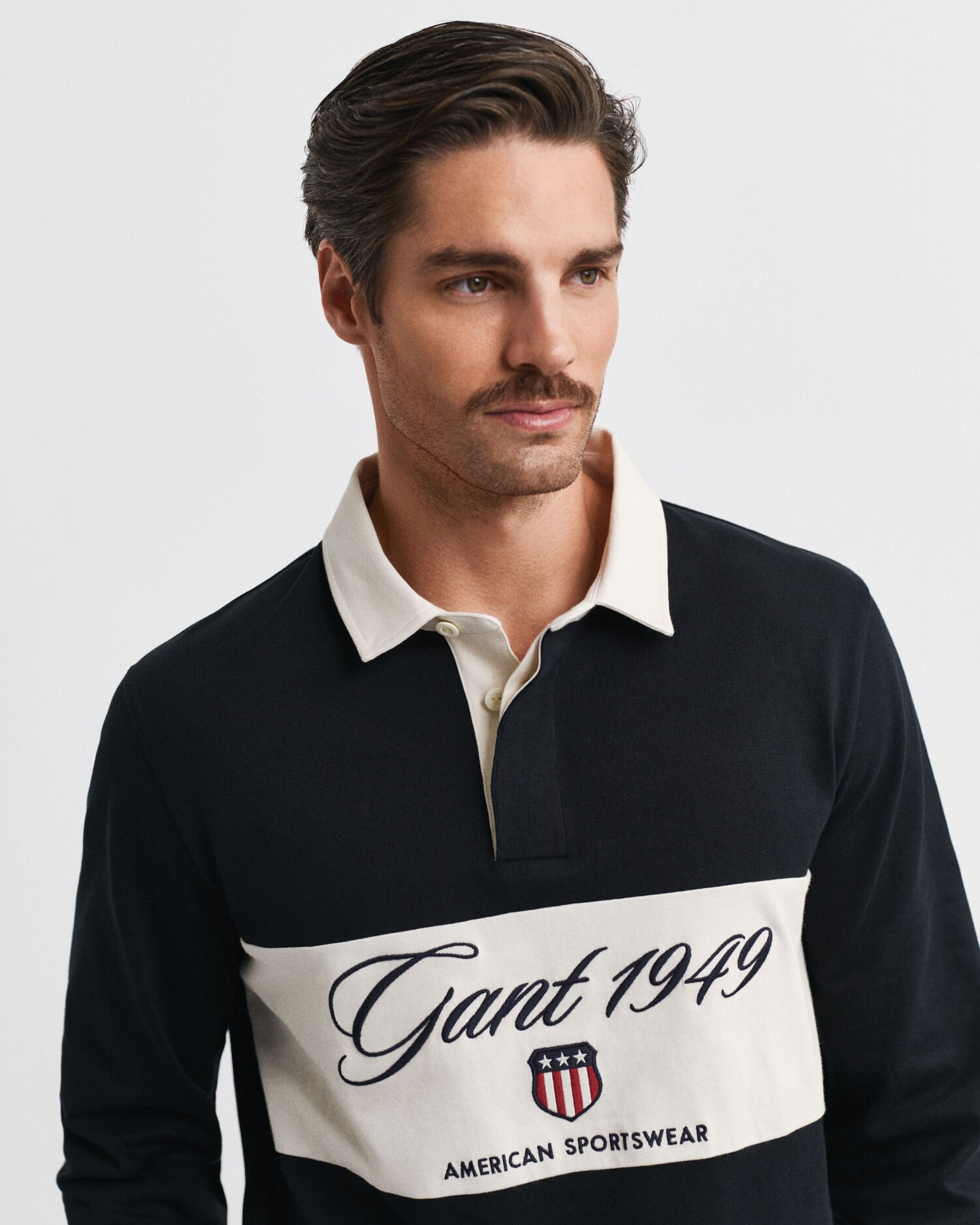 Heavy Rugger à rayures en colour-block