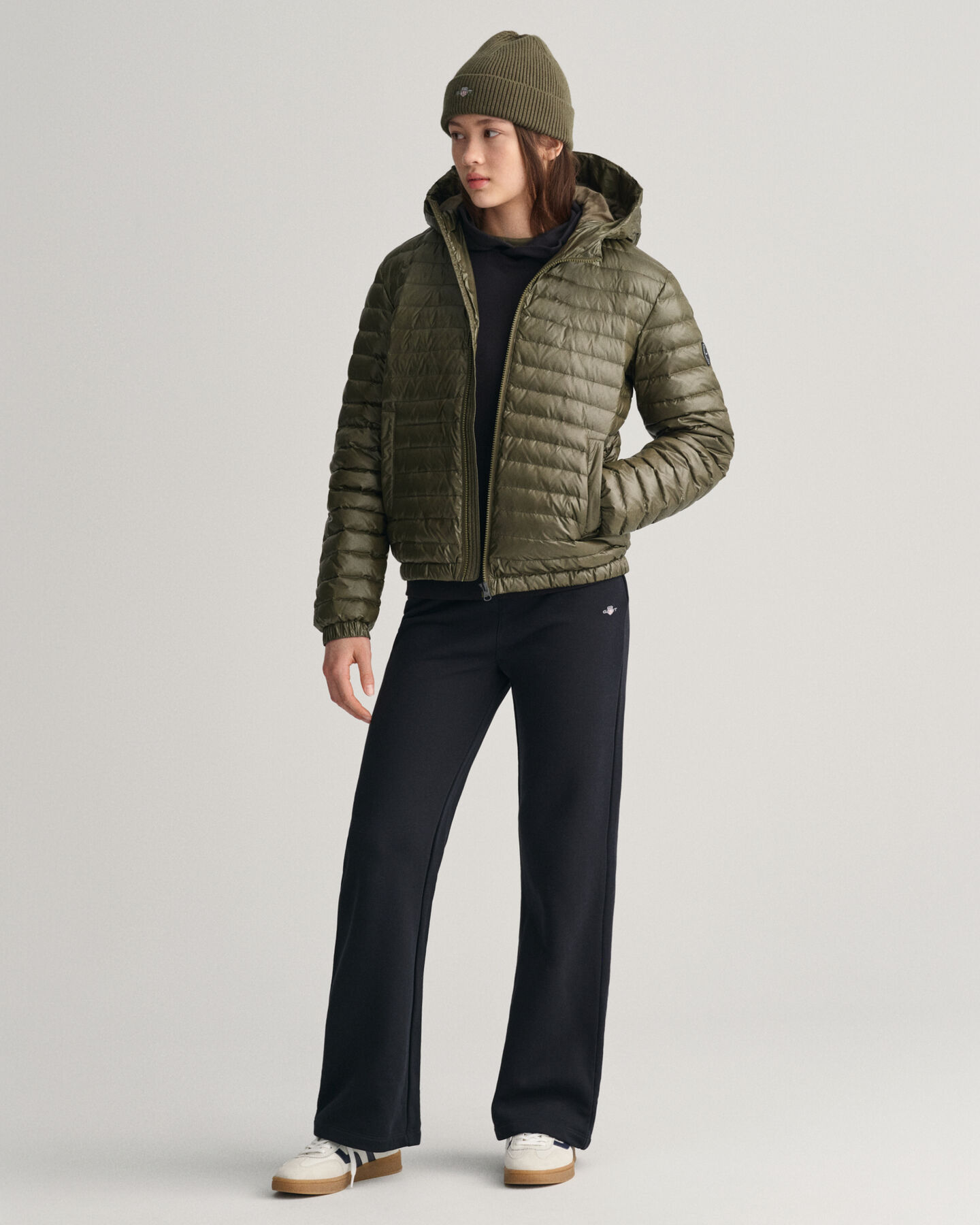 Doudoune l&eacute;g&egrave;re rembourr&eacute;e en duvet Shiny Teens