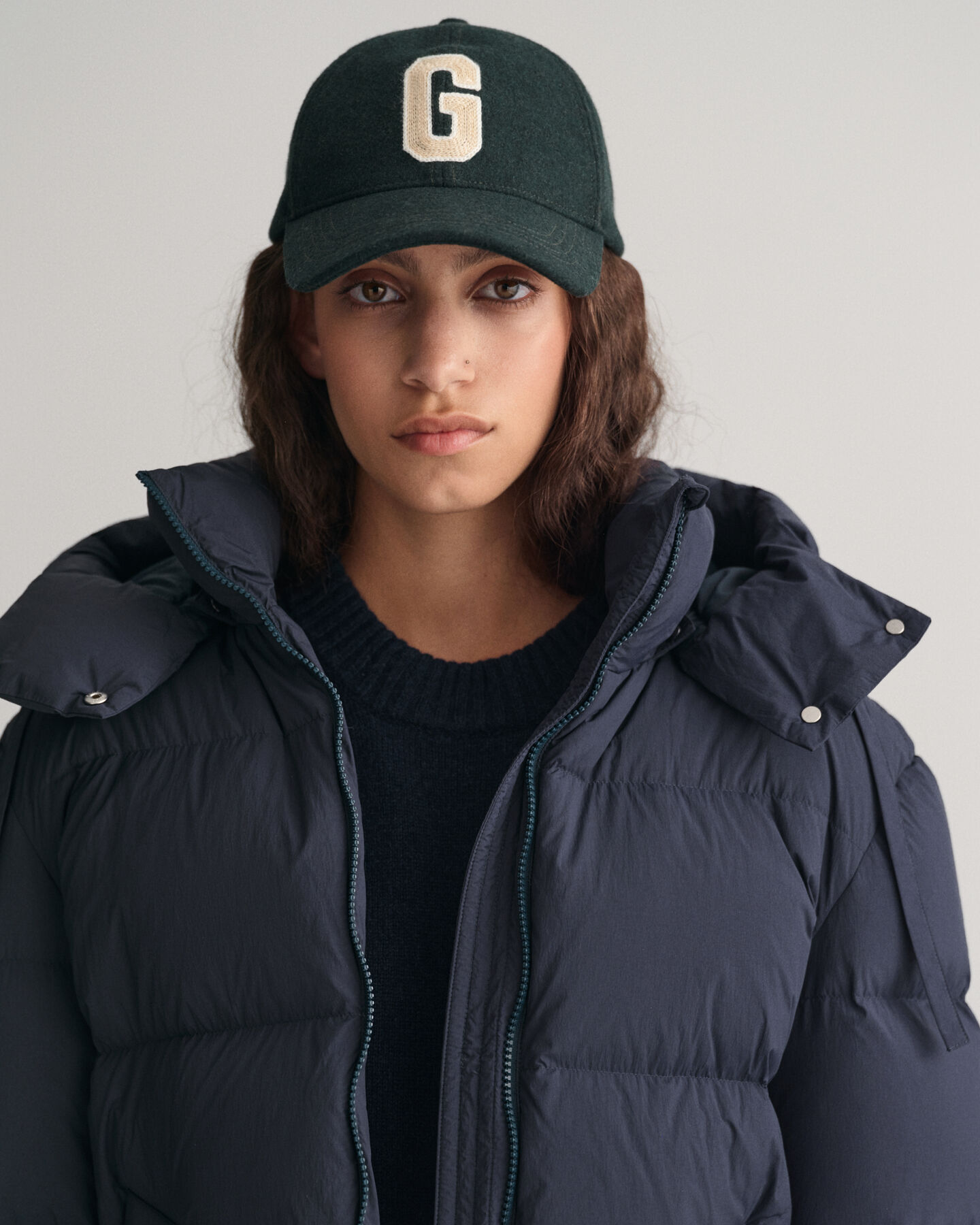 Doudoune courte en duvet