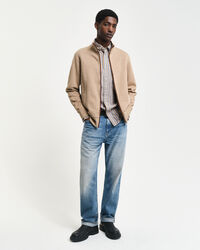 Sacker Rib vest met ritssluiting