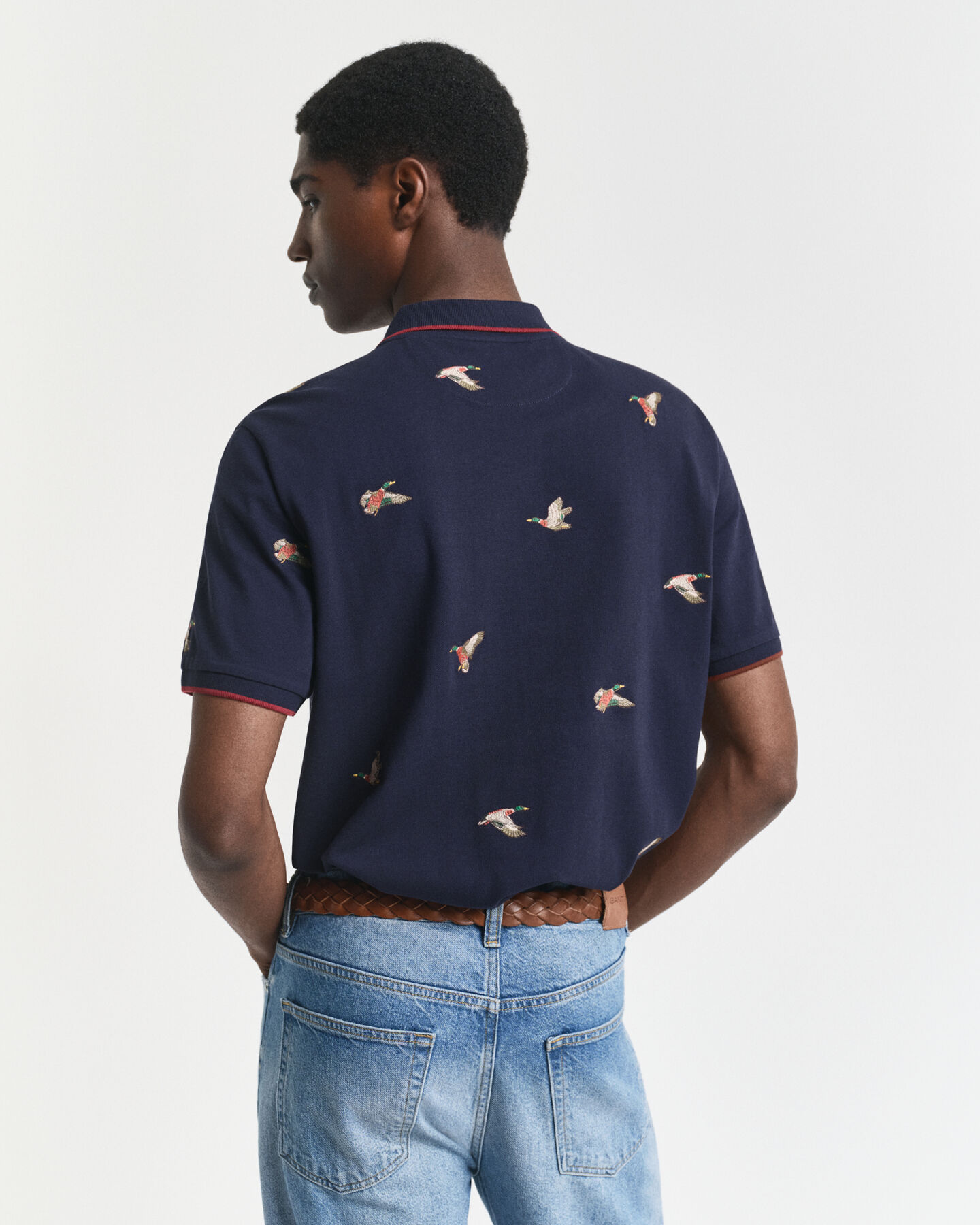 Geborduurd poloshirt