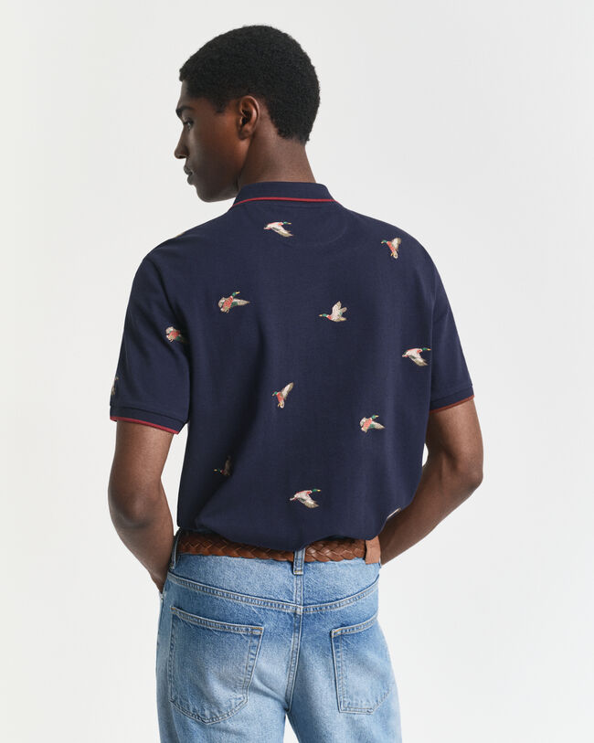 Geborduurd poloshirt