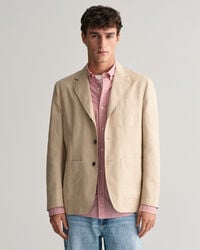 Regular Fit katoenen blazer