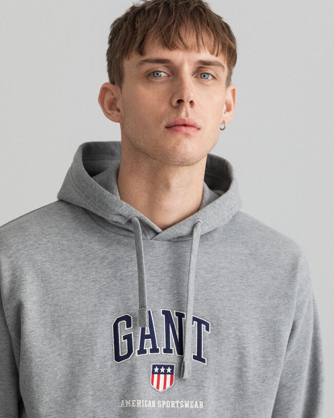 Sweat &agrave; capuche Retro Shield