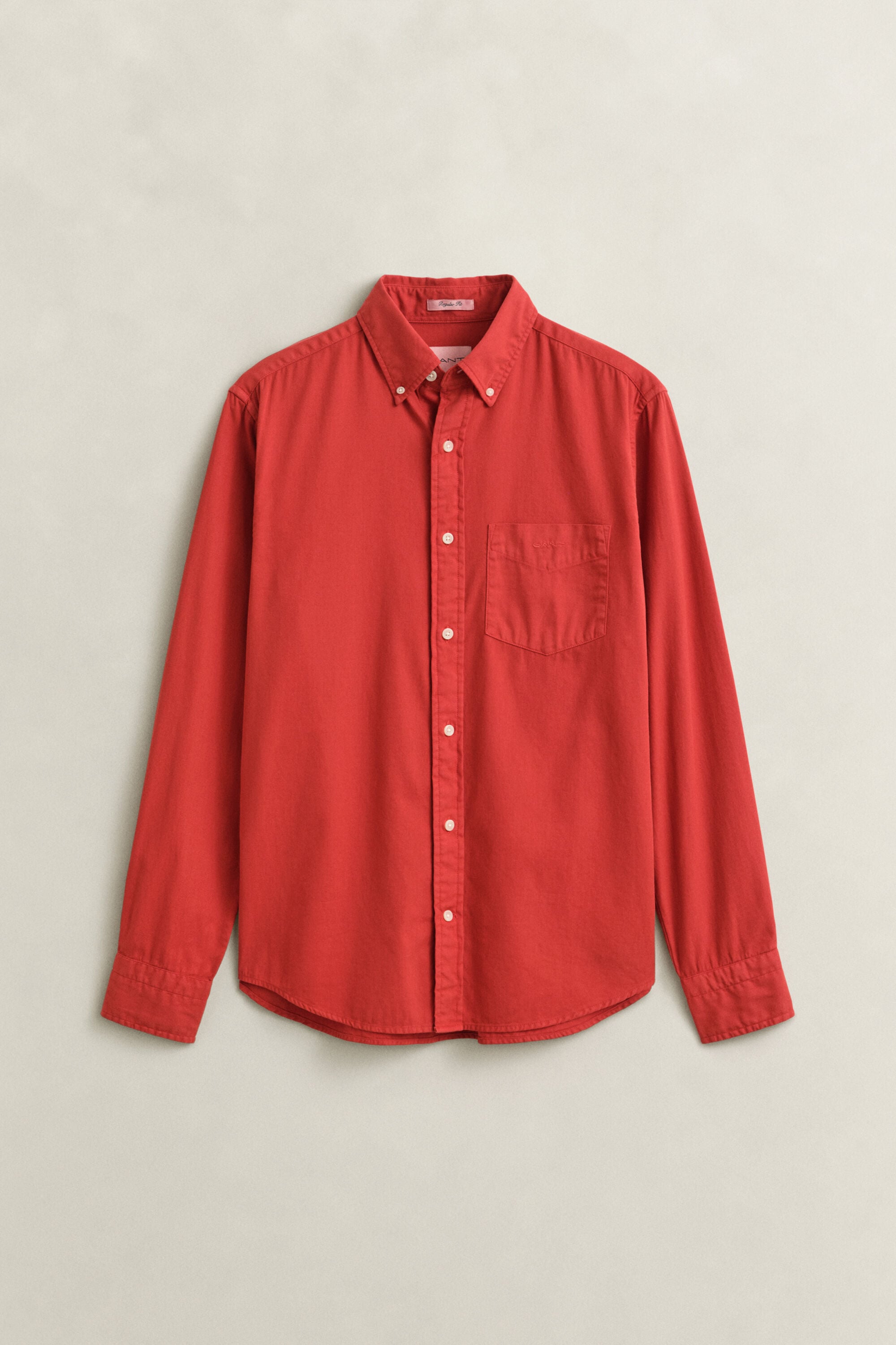 Chemise coupe regular en sergé