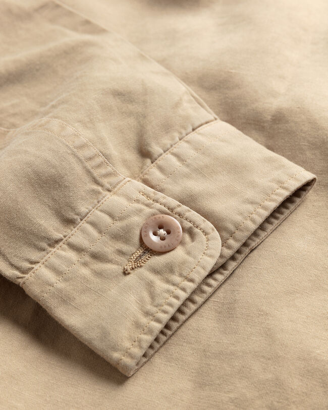 Surchemise teinte en pi&egrave;ce