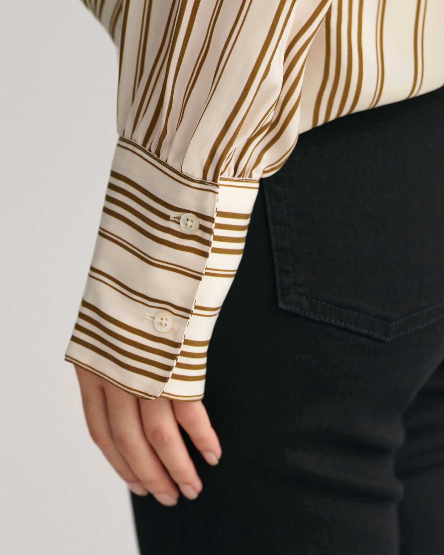 Relaxed Fit overhemd met strepen