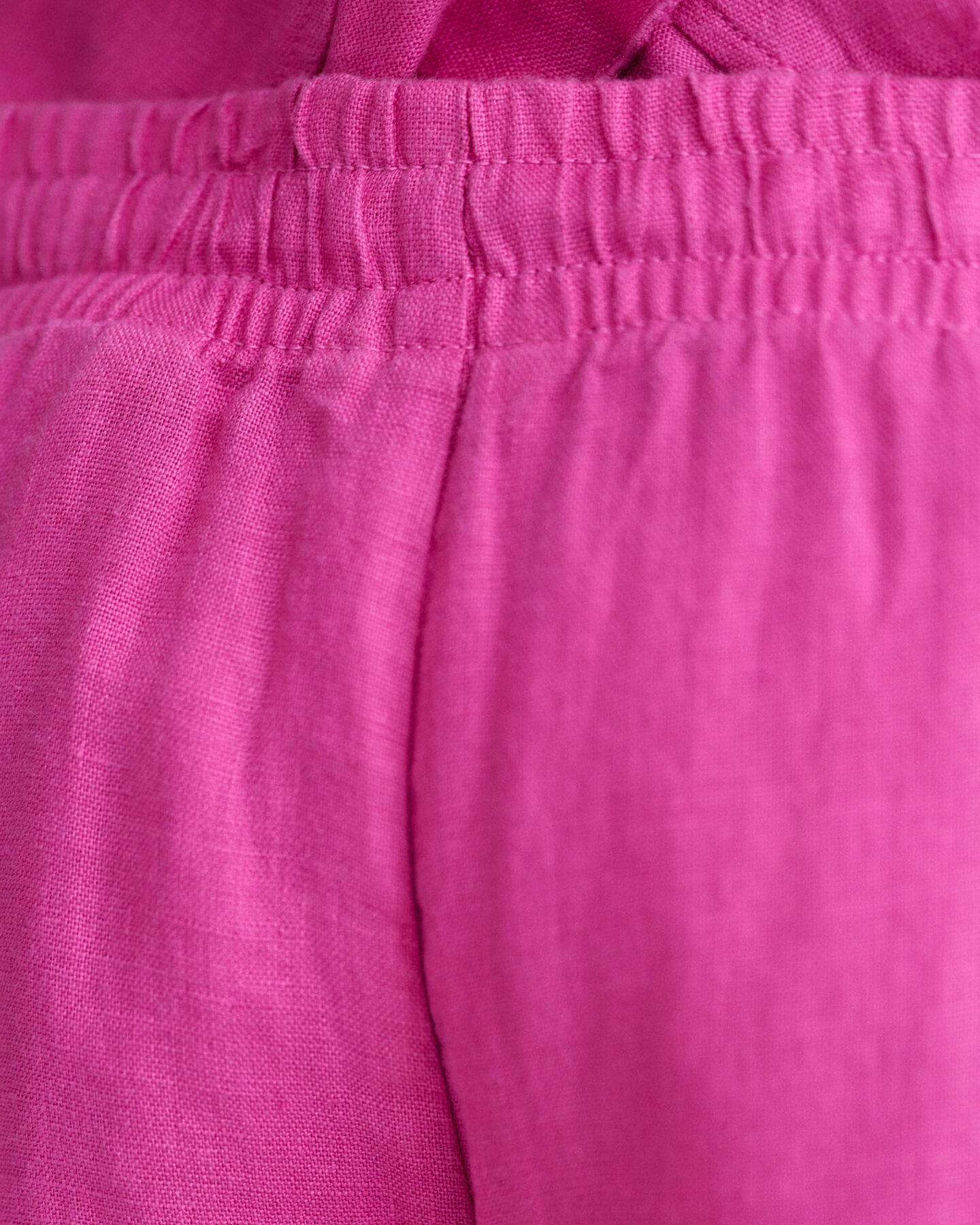 Girls linnen short met ruches