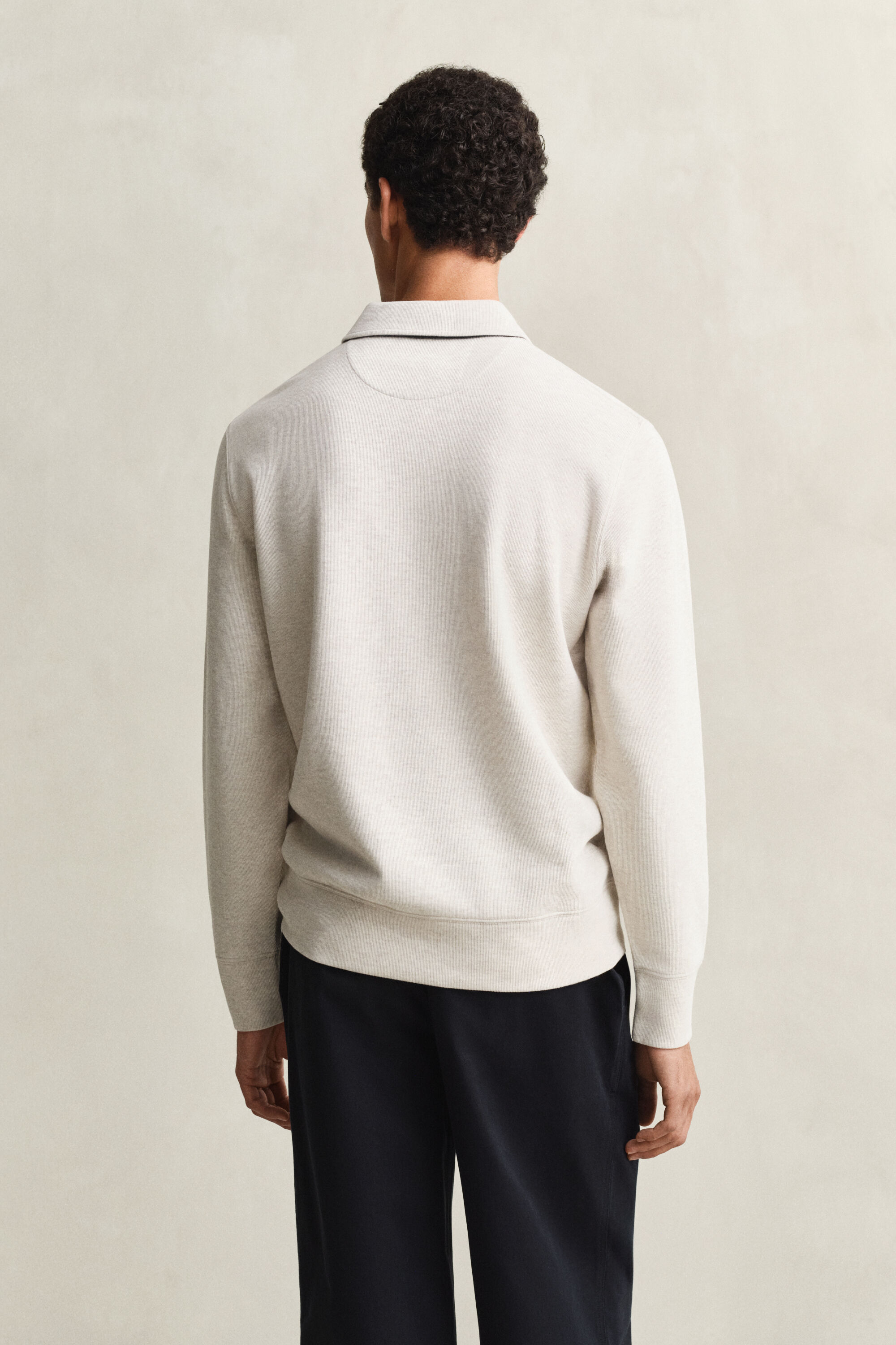 Light Sacker Rib polosweatshirt