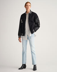 Veste ultra-ample GANT Varsity Jacket