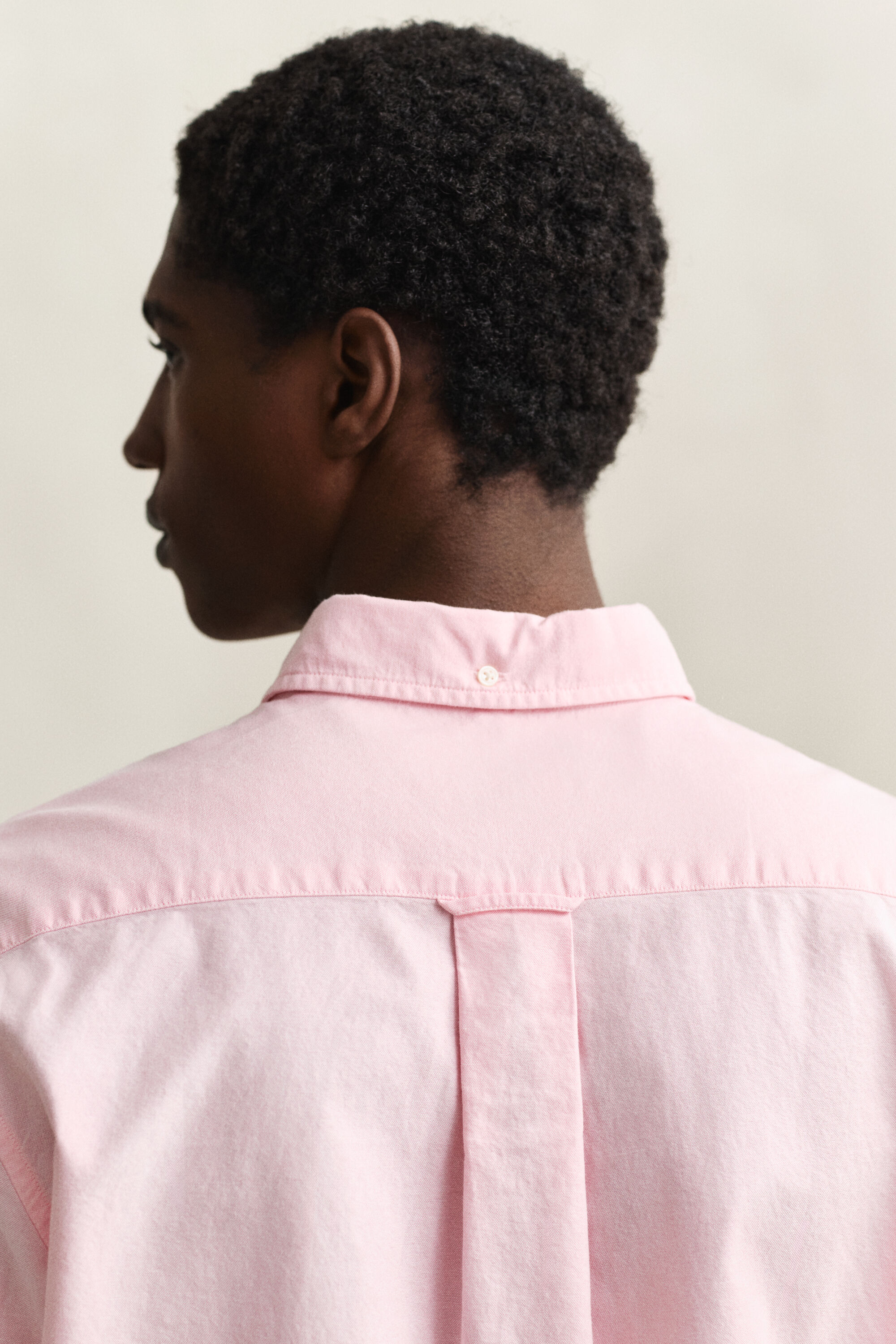 Klassiek Oxford-overhemd met korte mouwen