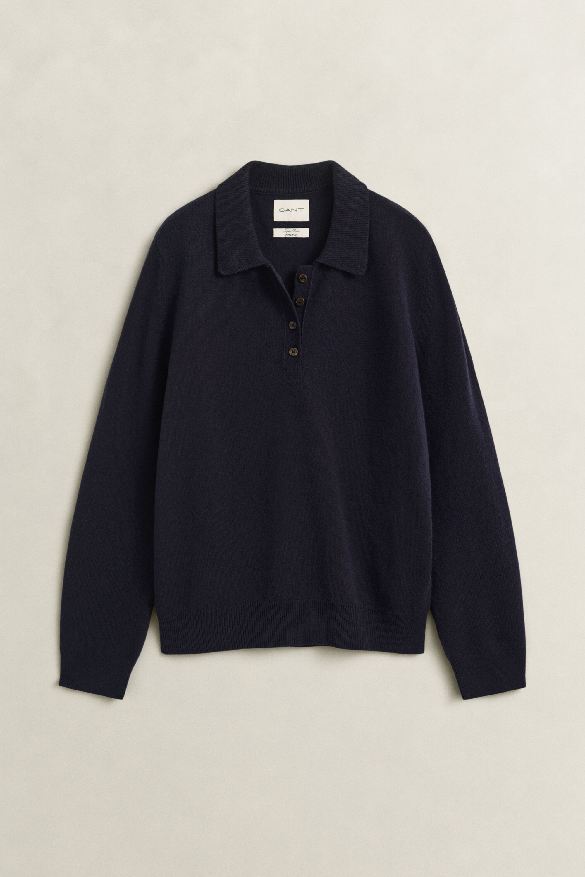 Pull rugger en laine d’agneau