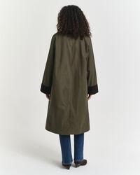 Car Coat van gewaxt katoen