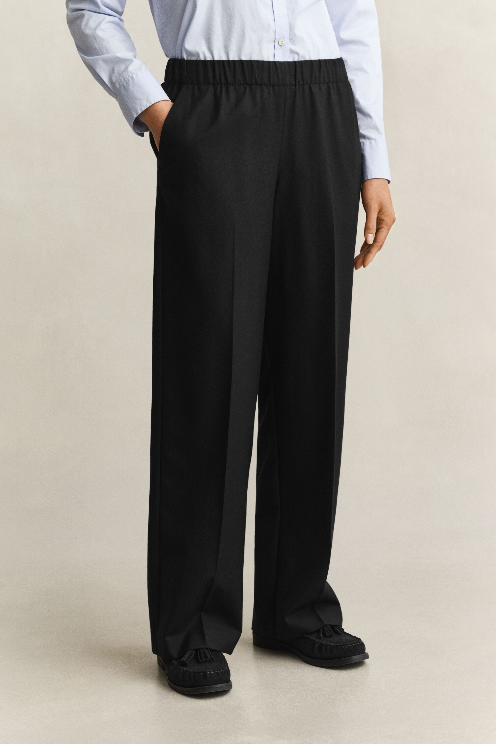 Broek van wolmix
