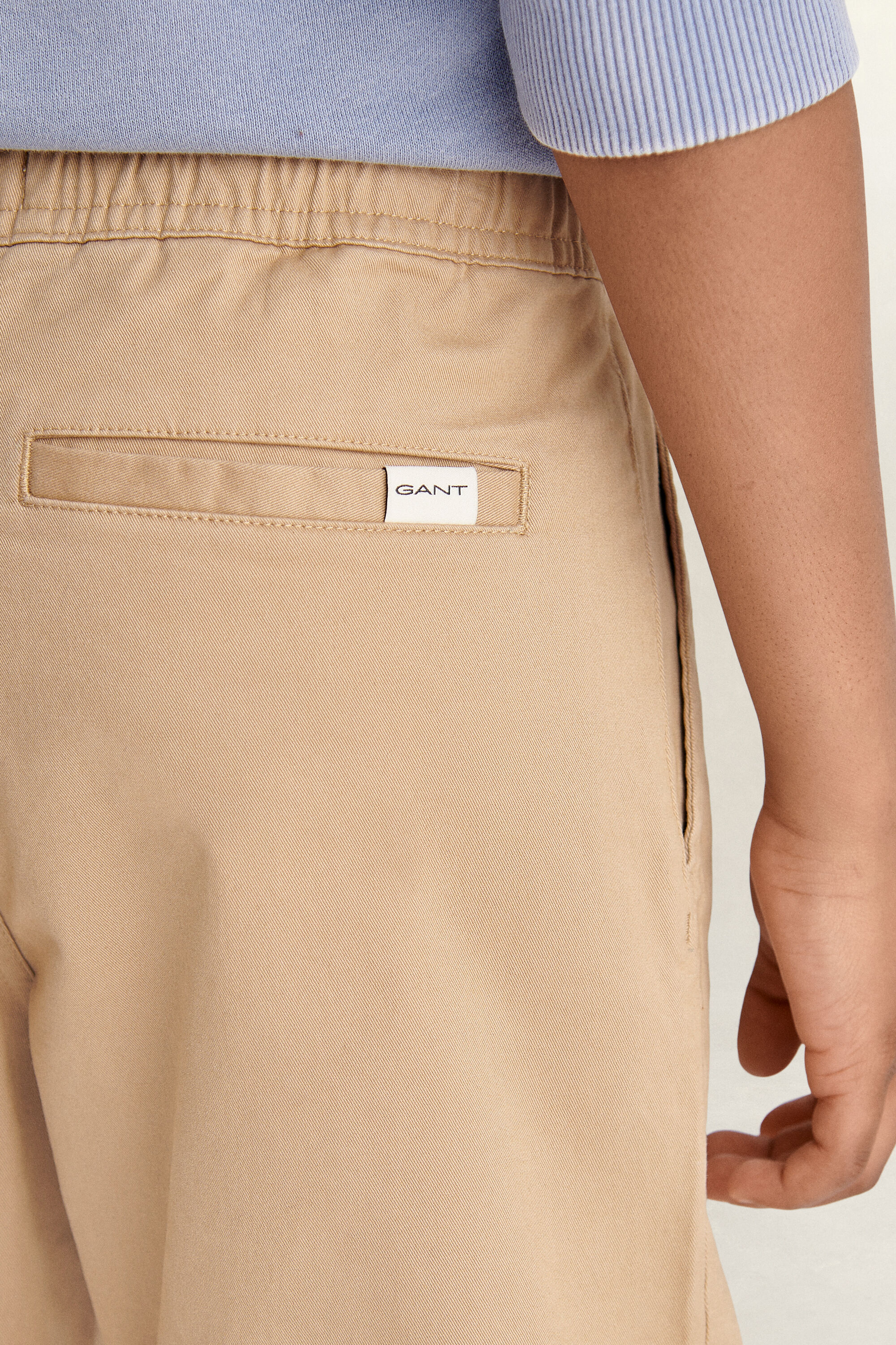 Pantalon chino avec cordon de serrage Ado Garçon