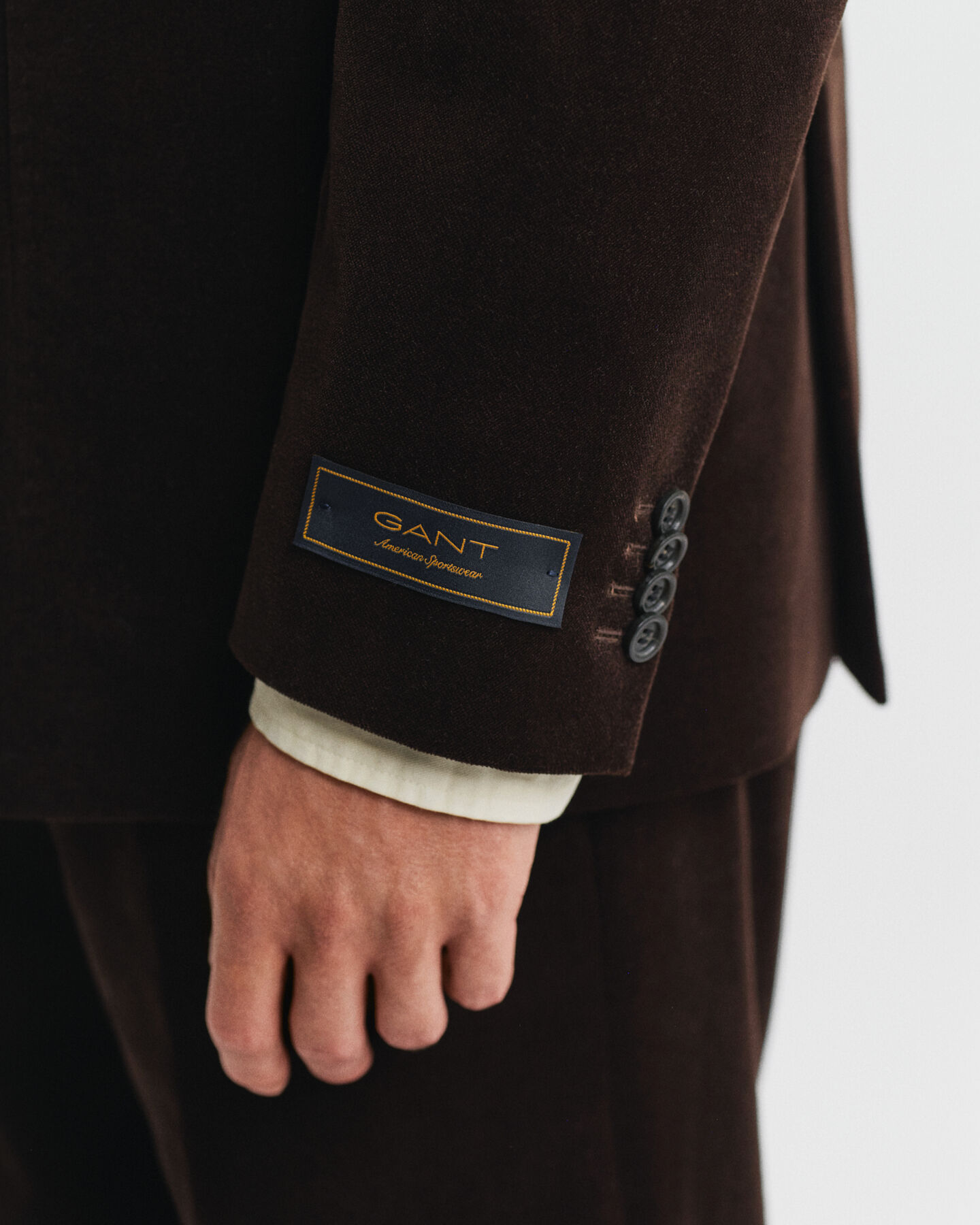 Veste de costume en velours