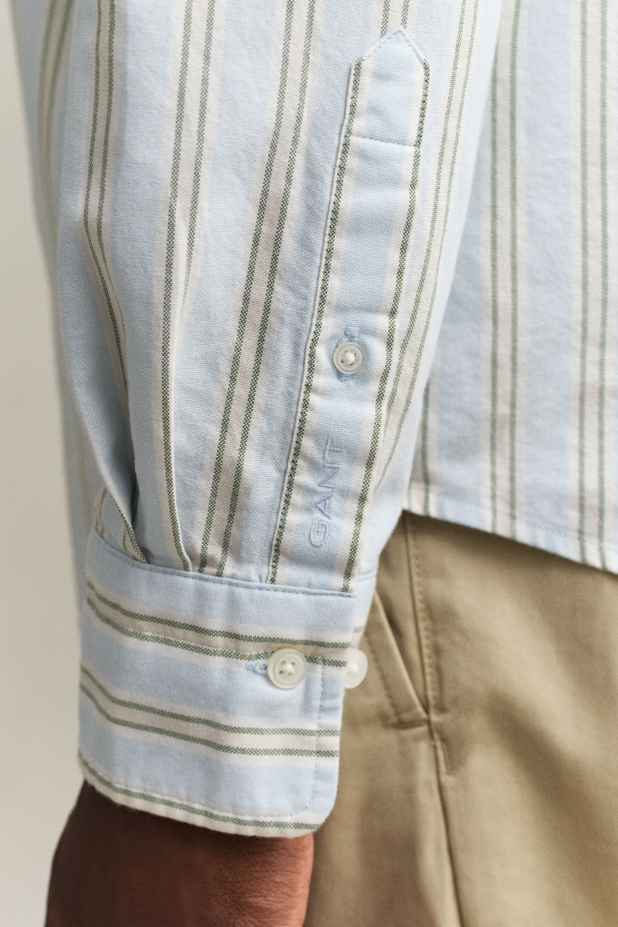 Archive Oxford-overhemd met strepen