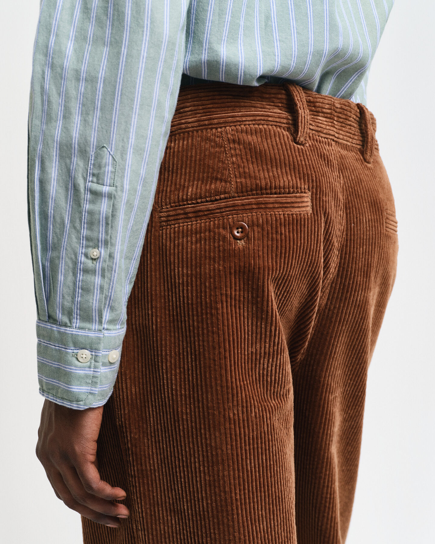 Chemise regular fit en coton Oxford à rayures Archive