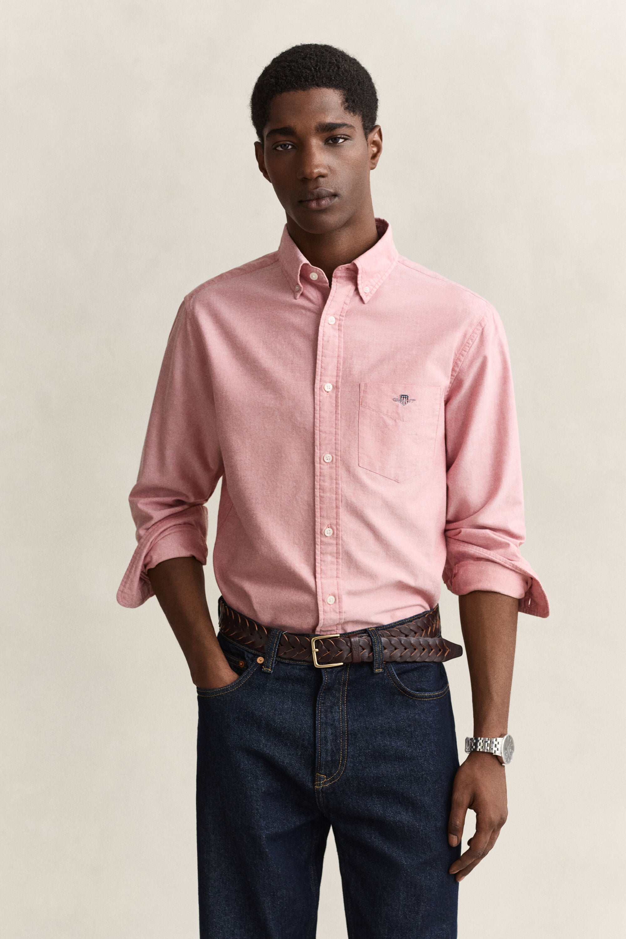 Regular Fit klassiek Oxford-overhemd