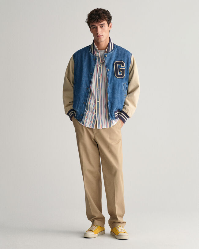 Regular Fit gestreept Archive Oxford-hemd 