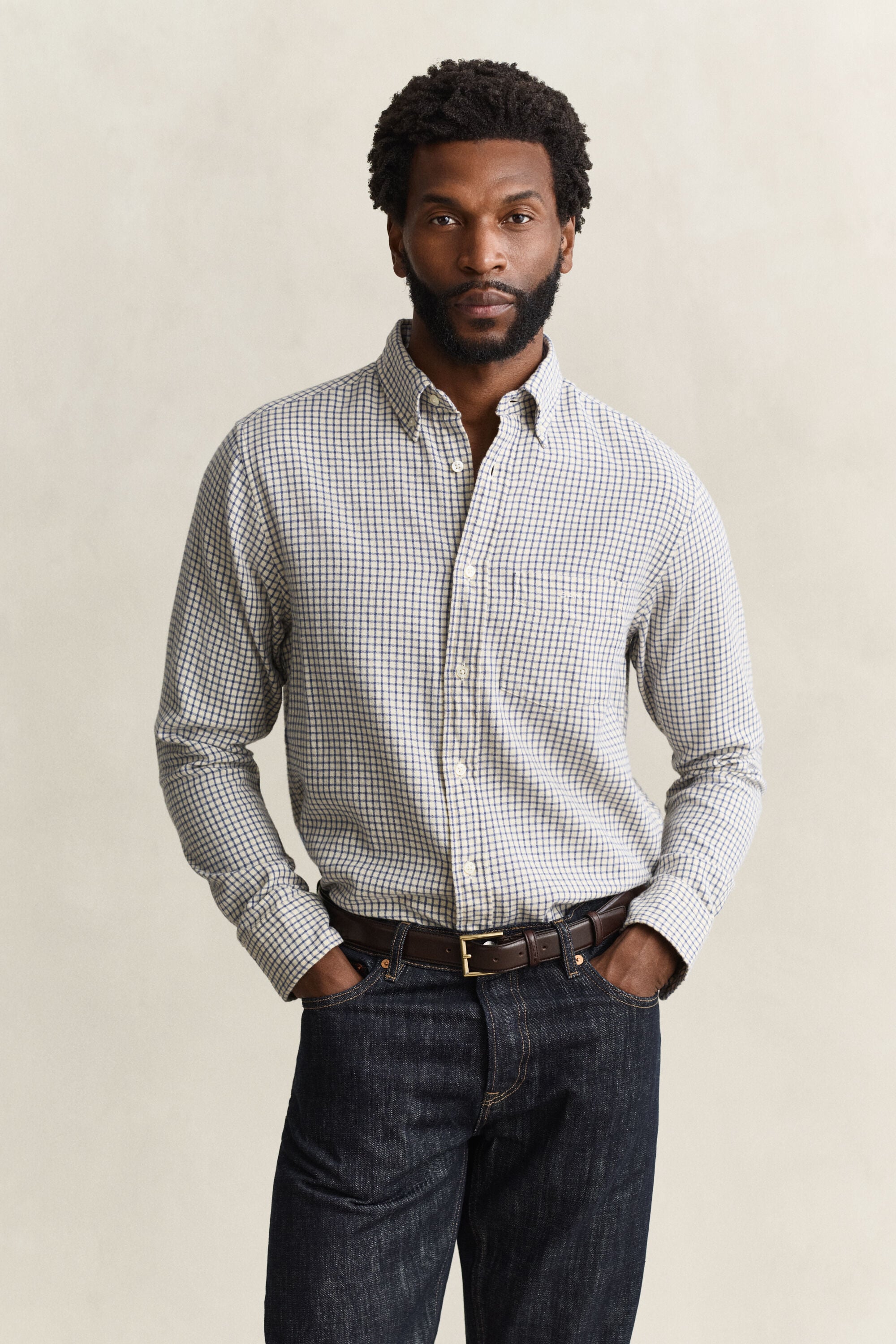 Chemise en flanelle à carreaux Windblown