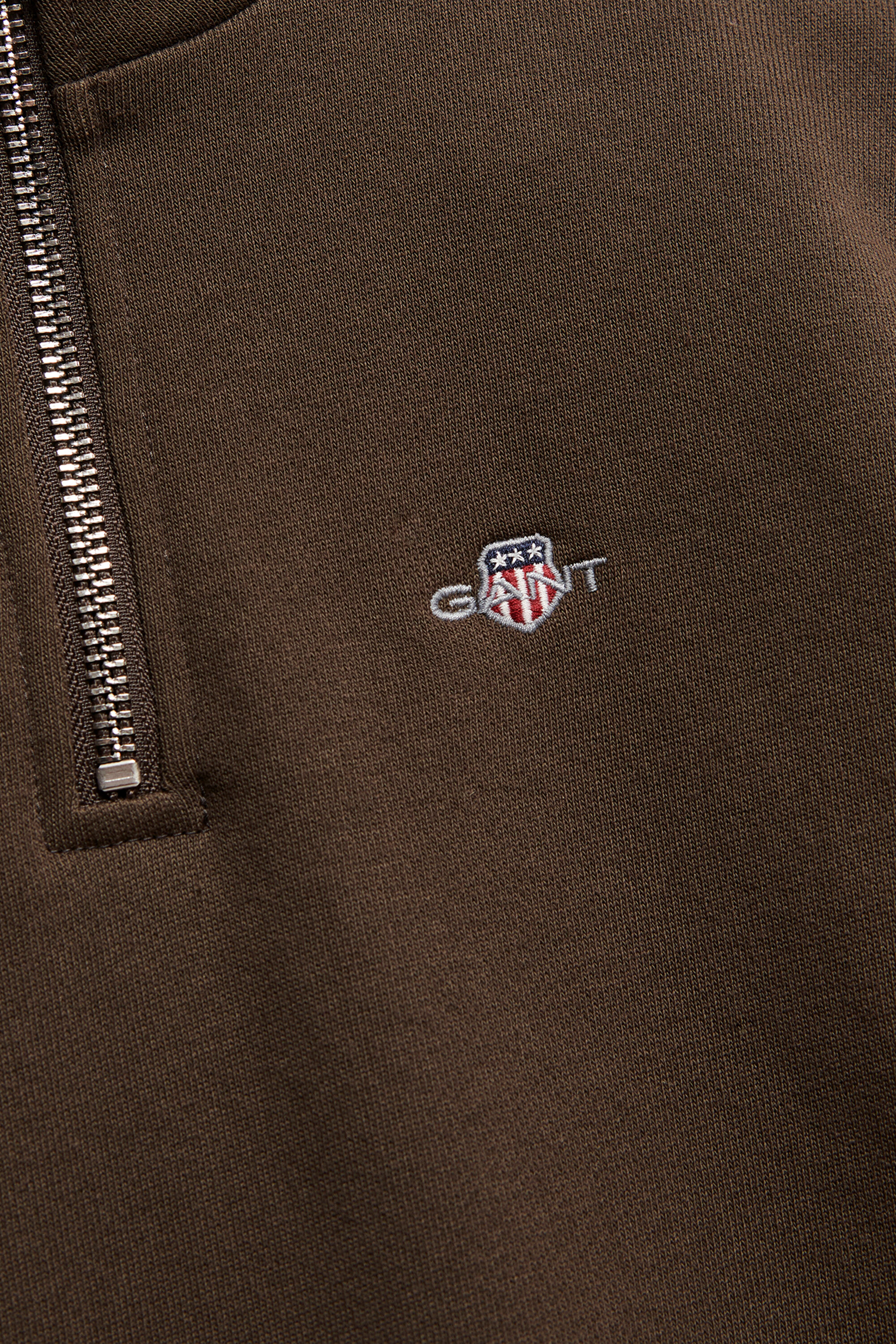 Sweat-shirt à demi-zip avec écusson Ado Garçon