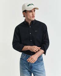 Chemise coupe regular en coton Oxford Pinpoint