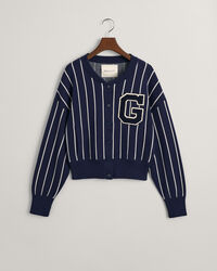 Cardigan en maille Bomber GANT Varsity