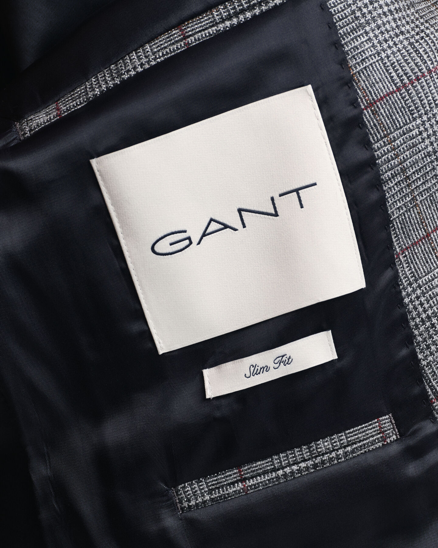 Kostuumblazer met ruiten