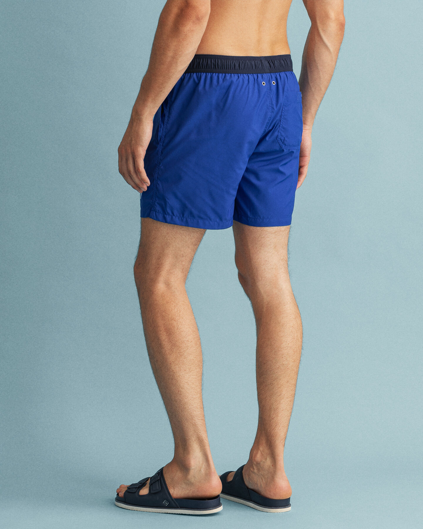 Classic Fit Retro Shield zwemshort