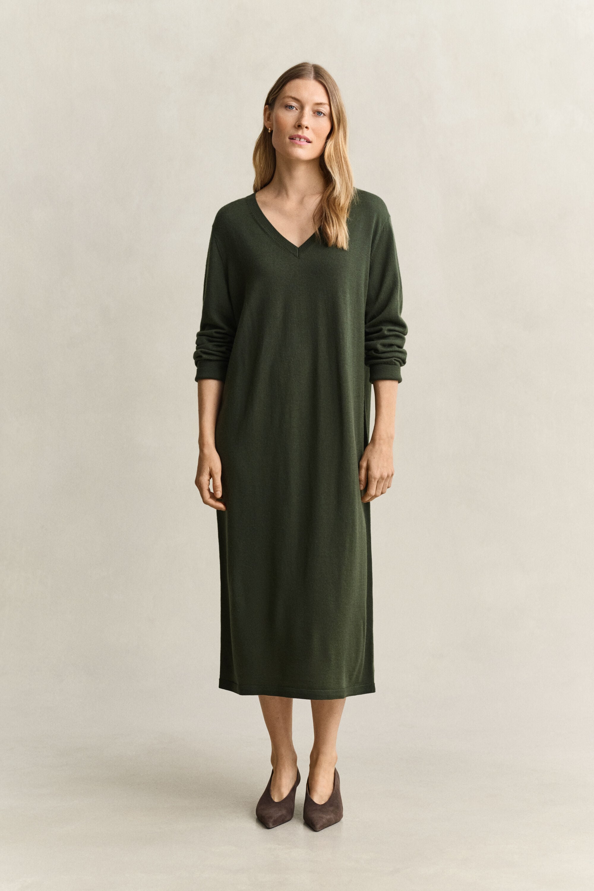 Robe en laine mérinos extra-fine
