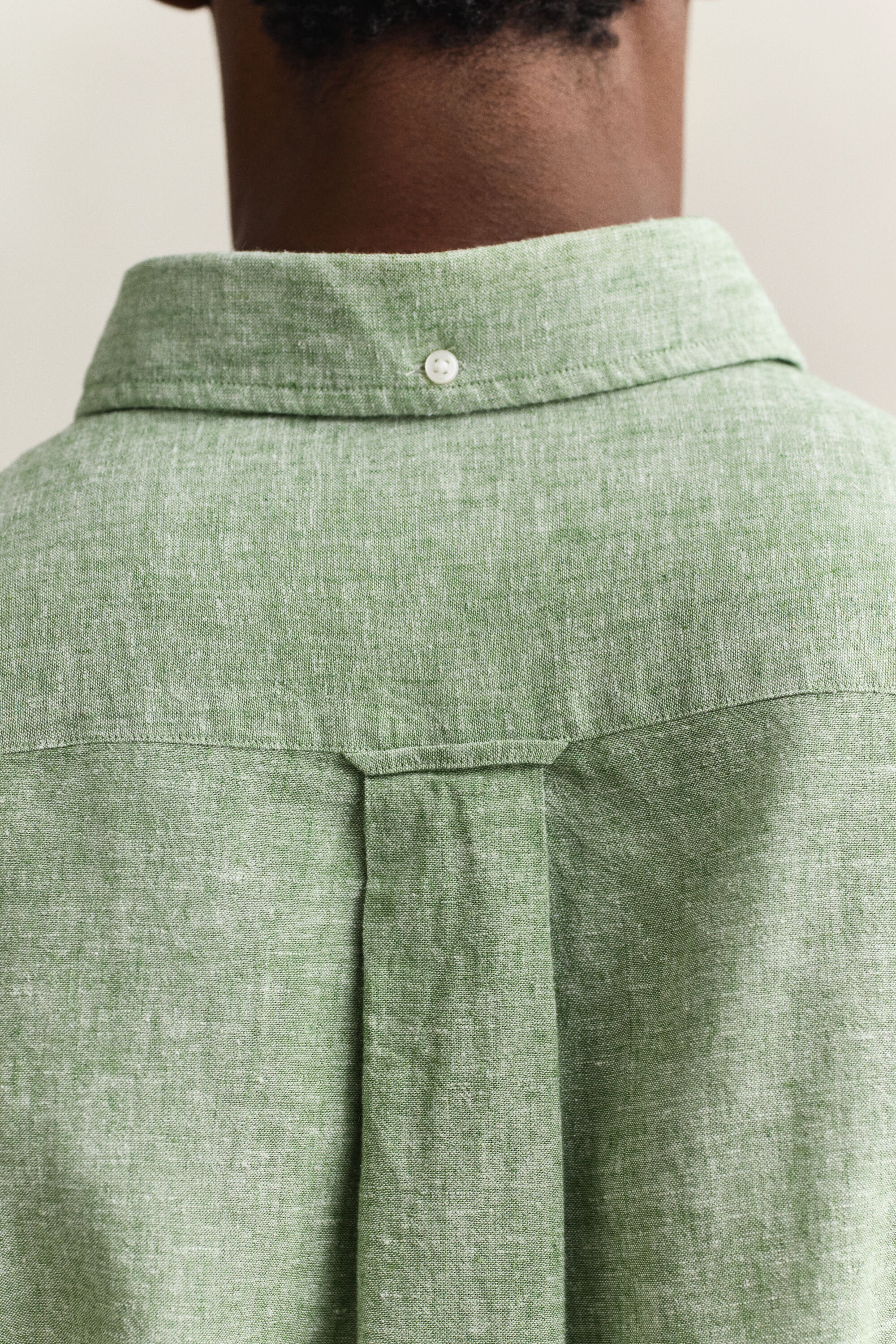 Overhemd van linnenmix