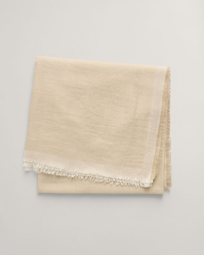 Foulard tissé en laine mérinos