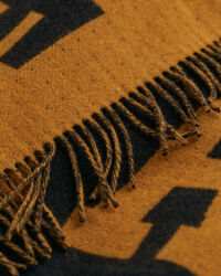 Poncho en laine Logo