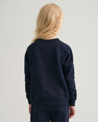 Kids Archive Shield sweatshirt met ronde hals