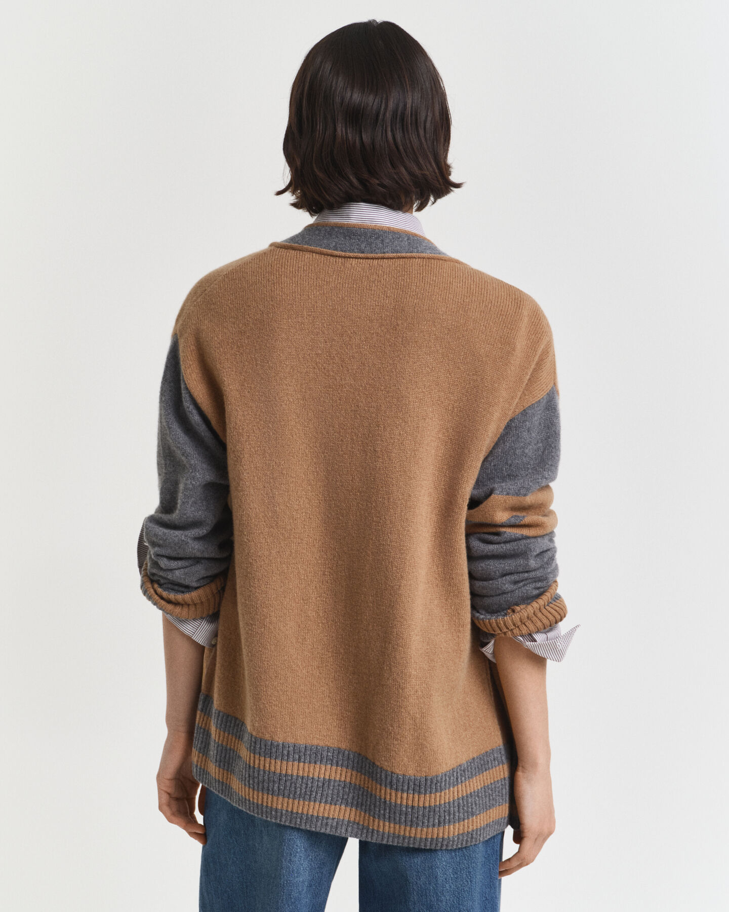 Cardigan col V GANT Varsity