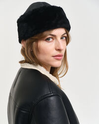 Kort jack van imitatielamswol