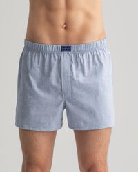 Set van twee boxershorts Oxford en ruiten