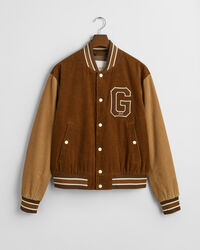 Veste Varsity de GANT en velours côtelé