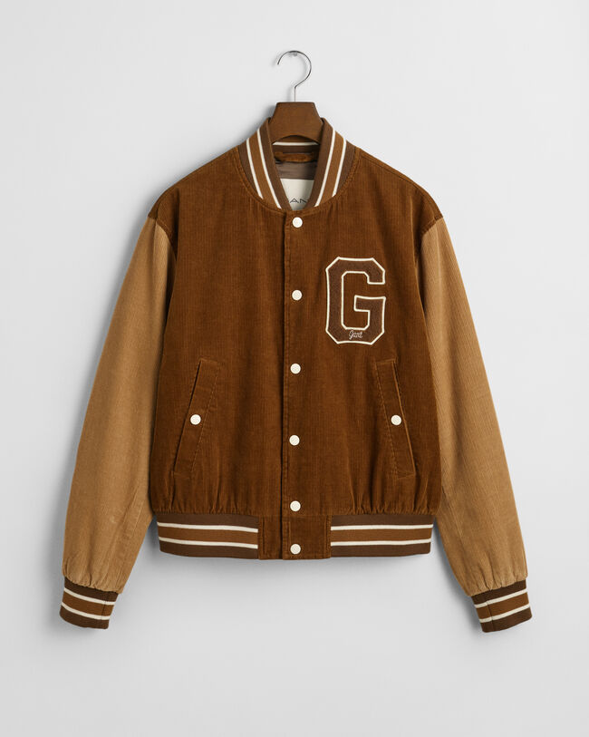 Veste Varsity de GANT en velours côtelé