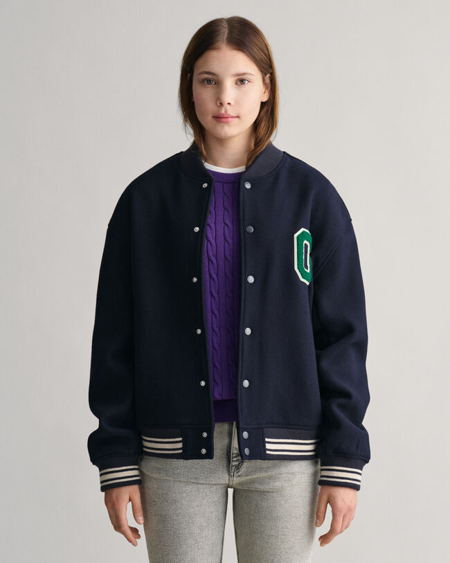 Veste Varsity de GANT en laine Teens