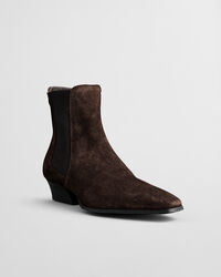 Bottines en daim Bassotte