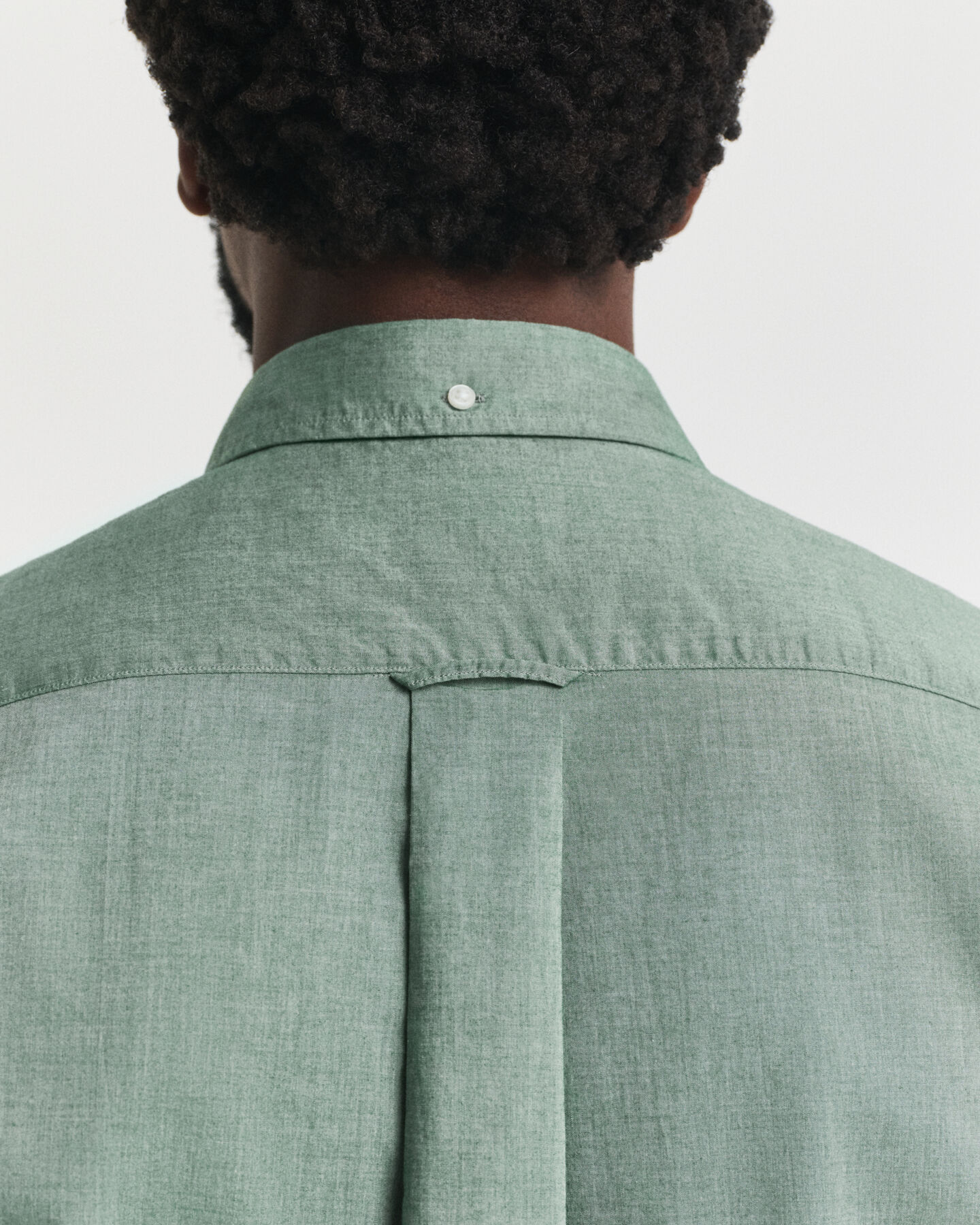 Chemise coupe regular en popeline classique